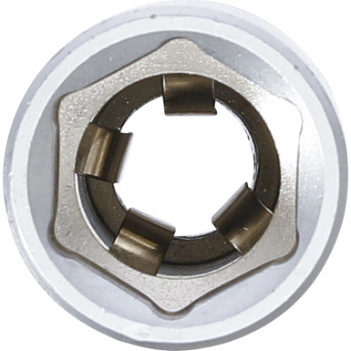 BGS Zündkerzen-Einsatz Sechskant | Antrieb Innenvierkant 12,5 mm (1/2"""") | SW 18 mm | 2402