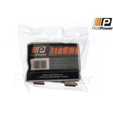 PROFIPOWER Zubehörsatz, Scheibenbremsbelag 9B1117