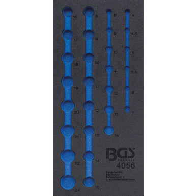 BGS Werkstattwageneinlage 1/3 | leer | für Art. 4056 | 4056-1