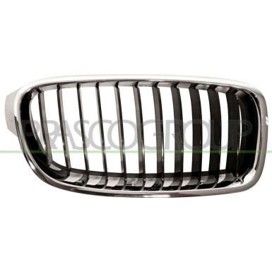 KÜHLERGRILL R CHROM/SCHWARZ/SCHWARZ PQ | BMW 3ER F30/F31 LIM/TOUR 10,11-10,18 | 1726,410,1