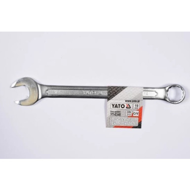 YT-0348 Maulringschlüssel 19mm Polierte K÷Pfe