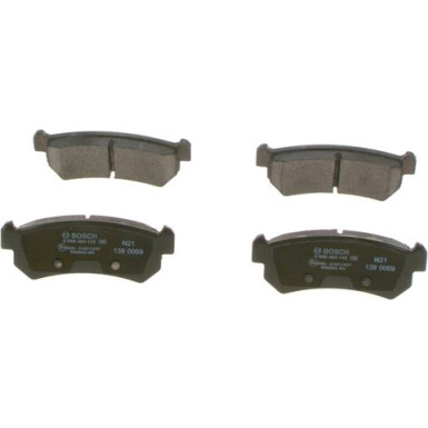 Bremsklötze | CHEVROLET,DAEWOO | 0 986 494 133