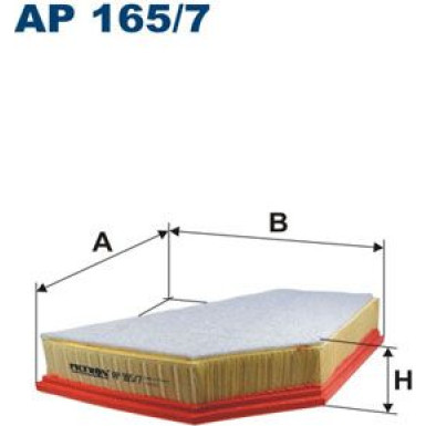 FILTRON Luftfilter AP 165/7