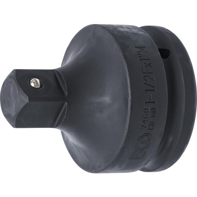 BGS Kraft-Steckschlüssel-Adapter | Innenvierkant 38 mm (1-1/2"""") - Außenvierkant 25 mm (1"""") | 7468
