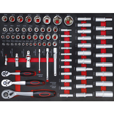 BGS Werkstattwagen 7 Schubladen 1 Seitentür mit 250 Werkzeugen BGS Do it yourself 6058