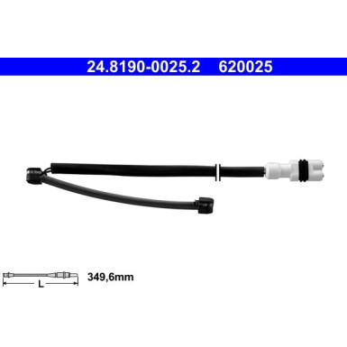 24.8190-0025.2 Warnkontakt, Bremsbelagverschleiß