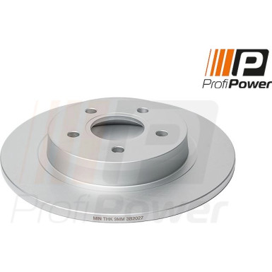 PROFIPOWER Bremsscheibe 3B2027