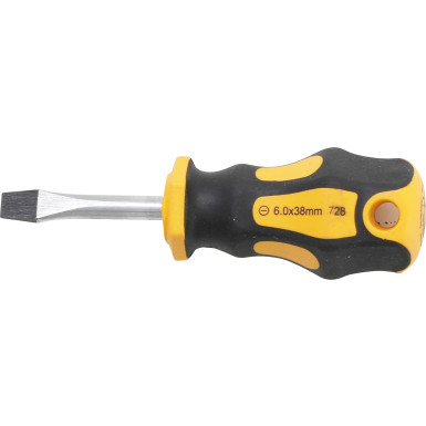 BGS Vergaser-Schraubendreher Schlitz 6 mm Klingenlänge 38 mm BGS Do it yourself 728