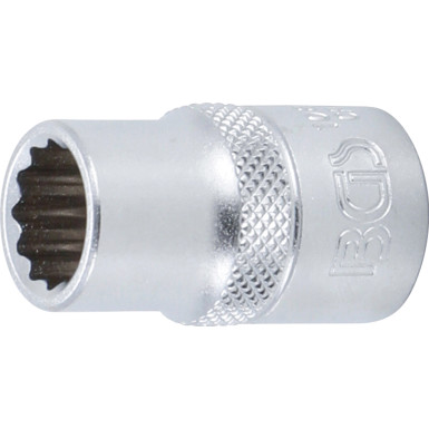 BGS Steckschlüssel-Einsatz-Satz, Zwölfkant | Antrieb Innenvierkant 12,5 mm (1/2"""") | Zollgrößen | 10-tlg | 9114