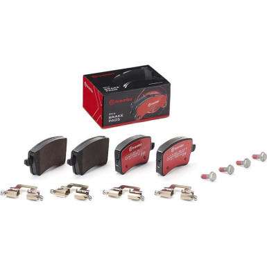 BREMBO Bremsklötze Xtra HA | AUDI A4, A5, Q5 07-17 | P 85 099X BREMBO Bremsklötze Xtra HA | AUDI A4, A5, Q5 07-17 | P 85 099X