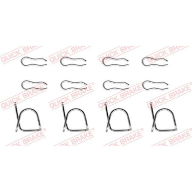391-0939 Montagesatz f.Bremsklötze | PEUGEOT 104,304,RENA Espace,CITR 78 | 109-0939