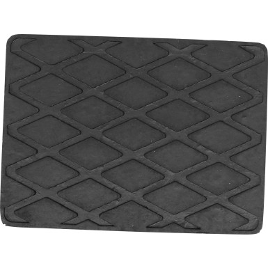 BGS Gummiauflage | für Hebebühnen | 160 x 120 x 20 mm | 7036