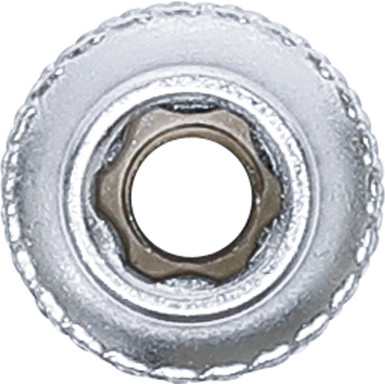BGS Steckschlüssel-Einsatz Super Lock | Antrieb Innenvierkant 6,3 mm (1/4"""") | SW 5 mm | 2345