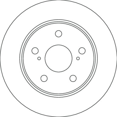 TRW Bremsscheibe | DF6773