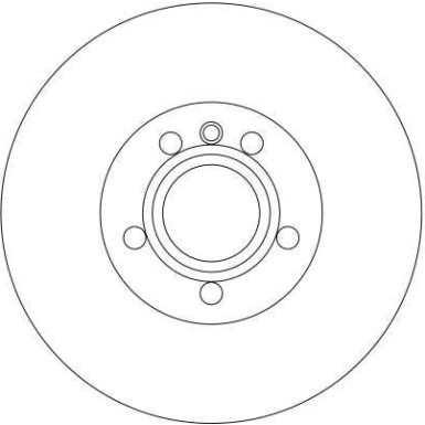 Bremsscheibe Vw P. T4 98 | DF4323