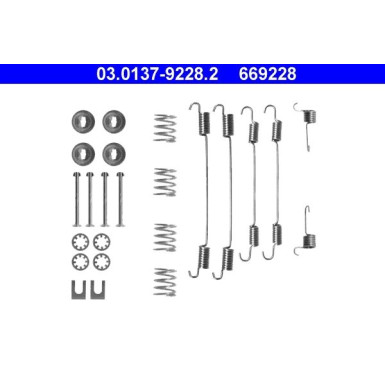 03.0137-9228.2 Zubehörsatz, Bremsbacken 03.0137-9228.2 Zubehörsatz, Bremsbacken
