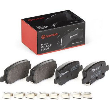 BREMBO Bremsbelagsatz, Scheibenbremse | P 30 146