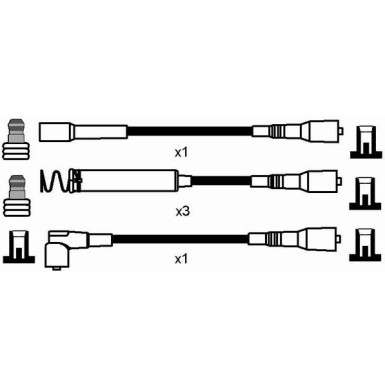 NGK | Zündleitungssatz 0788