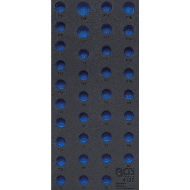 BGS Werkstattwageneinlage 1/3 | leer | für Art. 4120 | 4120-1