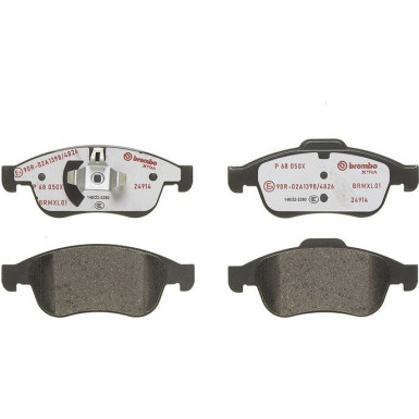 BREMBO Bremsklötze Xtra VA | DACIA Dokker, Duster RENAULT Megane 08 | P 68 050X BREMBO Bremsklötze Xtra VA | DACIA Dokker, Duster RENAULT Megane 08 | P 68 050X