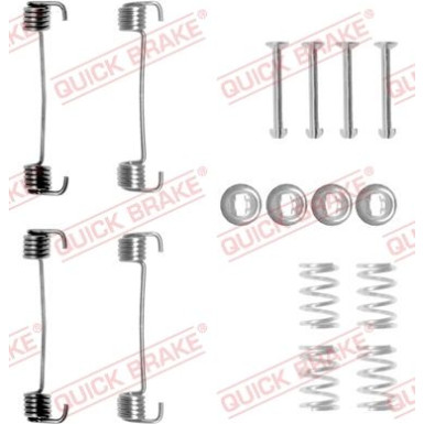 QUICK BRAKE Zubehörsatz, Feststellbremsbacken 105-0619