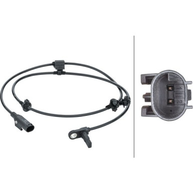 HELLA Sensor, Raddrehzahl 6PU 012 679-961