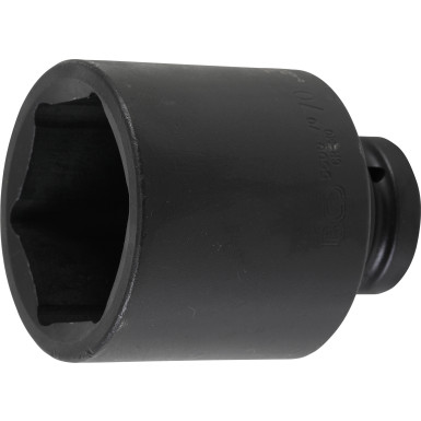 BGS Kraft-Steckschlüssel-Einsatz Sechskant, tief | Antrieb Innenvierkant 25 mm (1"""") | SW 70 mm | 5500-70