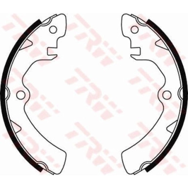 89 461 003 Bremsbacken | SUZUKI SJ410,SJ413 82 | GS8195