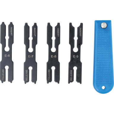 BGS E-Ring-/Sicherungsring-Werkzeug-Satz | """"4-IN-1"""" | 9199