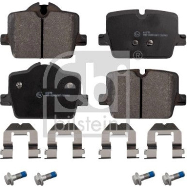 FEBI BILSTEIN Bremsbelagsatz, Scheibenbremse | 173772