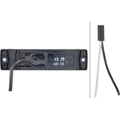 Begrenzungsleuchte 24V, 1 LED | 2PG 008 645-971