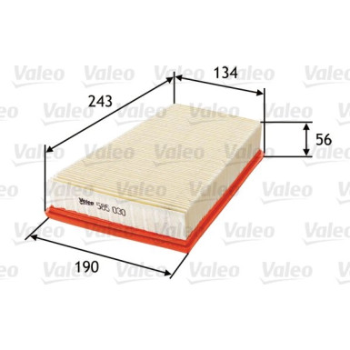 VALEO Luftfilter | 585030