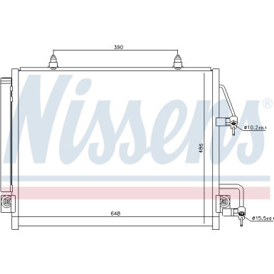 Kondensator PKW | MITSUBISHI PAJERO 06 | 940166