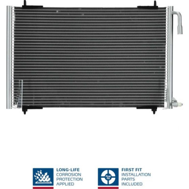 Kondensator PKW PEUGEOT 206 98 FIRST FIT 94392