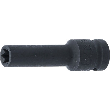 BGS Kraft-Steckschlüssel-Einsatz E-Profil, tief | Antrieb Innenvierkant 12,5 mm (1/2"""") | SW E12 mm | 5204-12