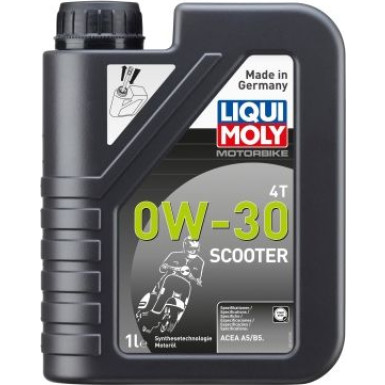 Liqui Moly Motorbike 4T 0W-30 Scooter 1 l | 1 Liter, Kanister Kunststoff Liqui Moly Motorbike 4T 0W-30 Scooter 1 l | 1 Liter, Kanister Kunststoff