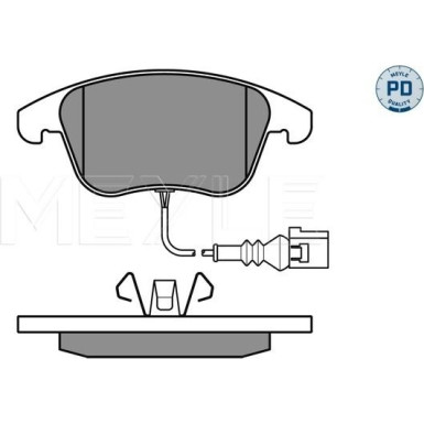 Bremsbelagsatz Vw P.Tiguan 1.4Tsi/2.0Tdi/2.0Tfsi | 025 243 3219/PD