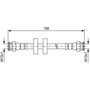 Bremsschlauch | CITROEN,FIAT,PEUGEOT | 1987481581 Bremsschlauch | CITROEN,FIAT,PEUGEOT | 1987481581
