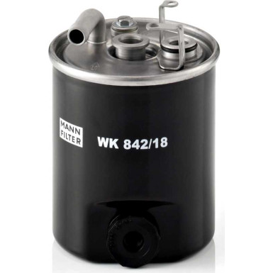Mann & Hummel Kraftstofffilter PKW | MERCEDES A-Klasse(Wasserst.Sensor) | WK 842/18