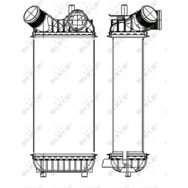 NRF Ladeluftkühler 30324