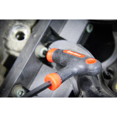 BGS Schraubendreher-Satz mit T-Griff und seitlicher Klinge T-Profil (für Torx) mit Bohrung T10 - T50 9-tlg BGS Do it yourself 7880