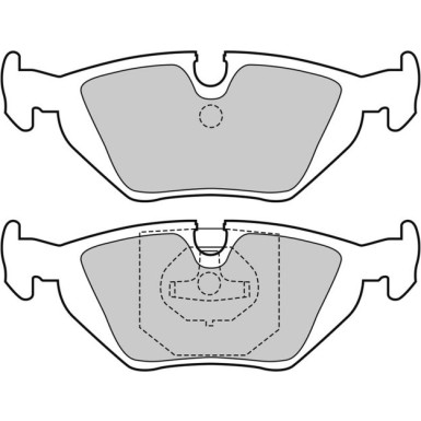 VALEO Bremsbeläge 301386