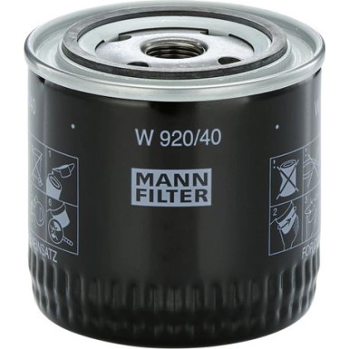 W 920/40 Filter, Arbeitshydraulik