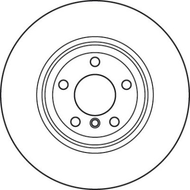 Bremsscheibe Bmw T. E70/71 TRW SINGLE DF6070S
