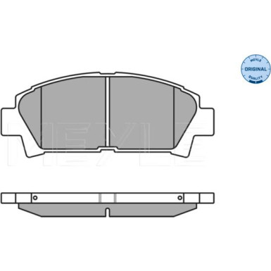 Bremsbelagsatz Toyota P. Avensis 97-/Carina E 94- Mit Sensor | 025 219 6115/W