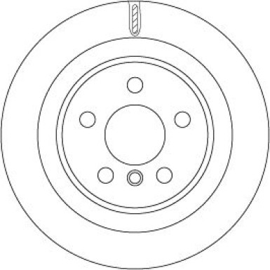 11 482 089 Bremsscheibe HA | BMW 2er, X1 13 | DF6755