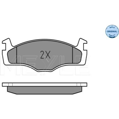 Bremsbelagsatz Vw P. Golf/Polo 94 | 252088717