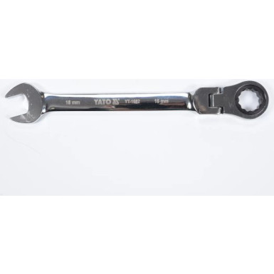 YT-1682 Gelenk-Ratschenringmaulschlüssel 16mm