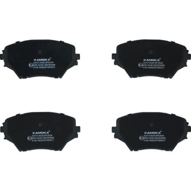 KAMOKA Bremsbelagsatz, Scheibenbremse JQ1013028
