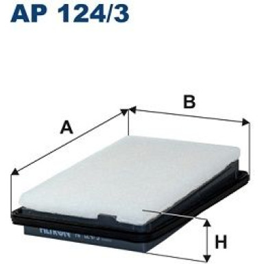 FILTRON Luftfilter | AP 124/3